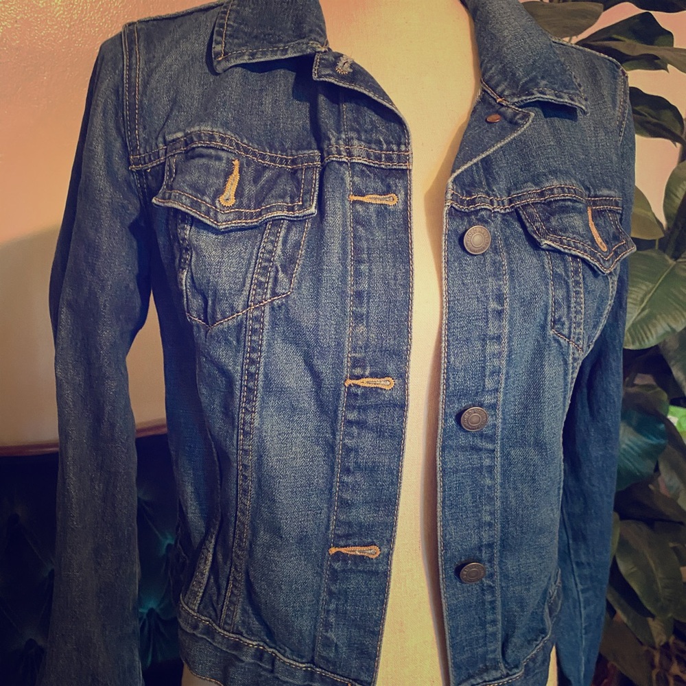 A jean jacket